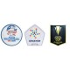 Insignes Copa America 2024& Champions Gold Cup Concacaf 2023 & Dimayor  + €6,00 